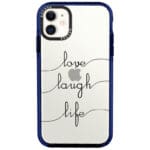 Love Laugh Life Kryt iPhone 11