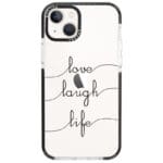 Love Laugh Life Kryt iPhone 13 Mini
