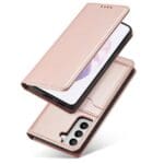 Magnet Card Pouch Wallet Card Holder Pink Kryt Samsung Galaxy S22 Plus