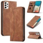 Magnet Fancy Pouch Wallet Card Holder Brown Kryt Samsung Galaxy A53 5G