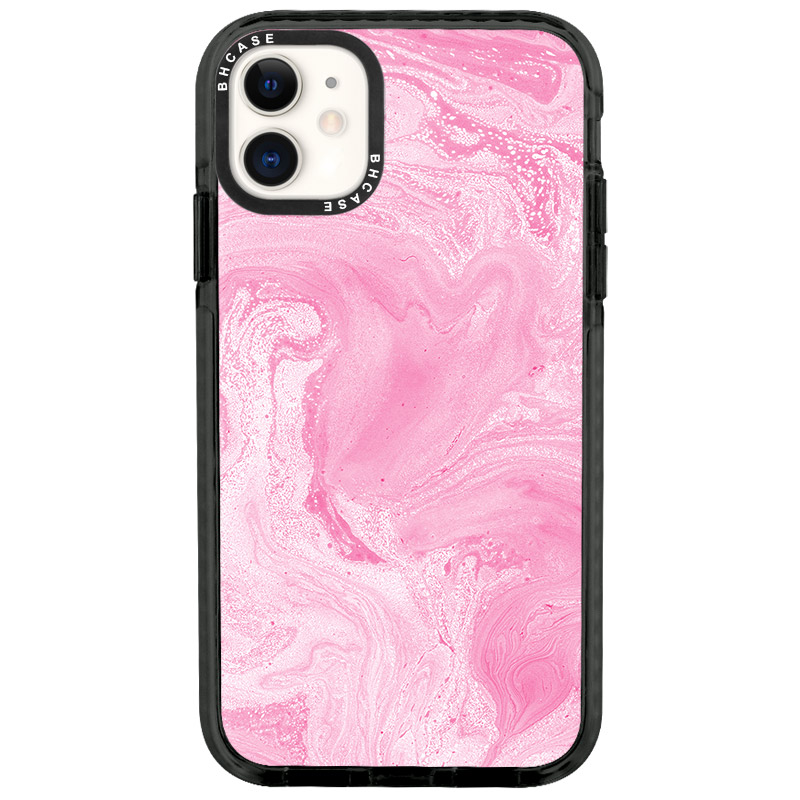 Marble Pink Kryt iPhone 11