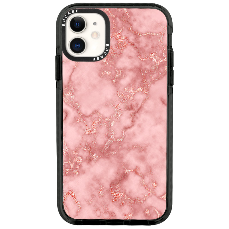 Marble Rose Pink Kryt iPhone 11