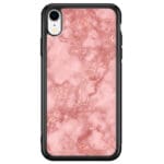 Marble Rose Pink Kryt iPhone XR