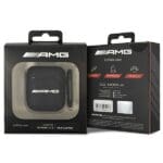 Mercedes AMG AMA2SLWK Black Leather Kryt AirPods 1/2