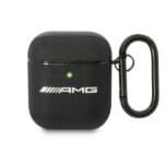Mercedes AMG AMA2SLWK Black Leather Kryt AirPods 1/2