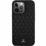 Mercedes Liquid Silicone Black Kryt iPhone 13 Pro