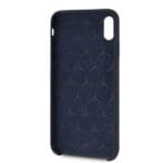 Mercedes MEHCI65SILNA Blue Silicone Line Kryt iPhone XS Max