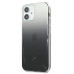 Mercedes MEHCP12SARGBK Black Transparent Line Kryt iPhone 12 Mini