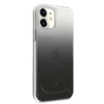 Mercedes MEHCP12SARGBK Black Transparent Line Kryt iPhone 12 Mini