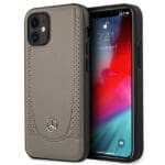 Mercedes MEHCP12SARMBR Brown Urban Line Kryt iPhone 12 Mini