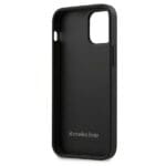 Mercedes MEHCP12SMULBK Black Wave Line Kryt iPhone 12 Mini