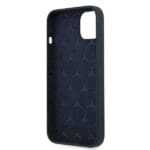 Mercedes MEHCP13MSILNA Navy Silicone Line Kryt iPhone 13