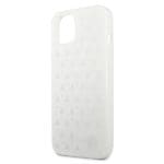 Mercedes MEHCP13SESPWH White Silver Stars Pattern Kryt iPhone 13 Mini