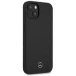 Mercedes MEHCP13SSILBK Black Silicone Line Kryt iPhone 13 Mini