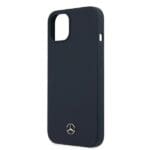 Mercedes MEHCP13SSILNA Navy Silicone Line Kryt iPhone 13 Mini