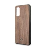 Mercedes MEHCS62VWOLB Hardcase Brown Wood Line Walnut Kryt Samsung Galaxy S20