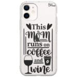 Mom Coffee Wine Kryt iPhone 12 Mini