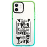 Mom Coffee Wine Kryt iPhone 12 Mini