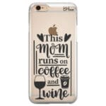 Mom Coffee Wine Kryt iPhone 6 Plus/6S Plus