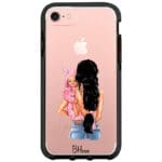 Mother Black Haired With Girl Kryt iPhone 8/7/SE 2020/SE 2022