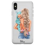 Mother Blonde With Boy Kryt iPhone XS Max