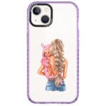 Mother Blonde With Girl Kryt iPhone 14