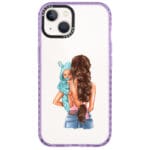 Mother Brunette With Boy Kryt iPhone 14