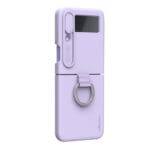 Nillkin CamShield Silky Silicone Purple Kryt Samsung Galaxy Z Flip 4