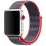 Nylonový Náramek Apple Watch 45/44/42/Ultra Electronic Pink