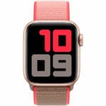 Nylonový Náramek Apple Watch 41/40/38mm Neon Pink