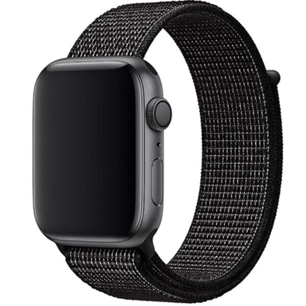 Nylonový Náramek Apple Watch 45/44/42/Ultra Summit Black