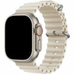 Ocean Řemínek Apple Watch SE/11/10/9/8/7/6/5/4/3/Ultra 1/2/3 (44/45/46/49mm) Starlight