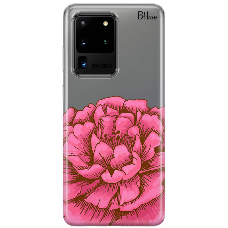 Peony Pink Kryt Samsung S20 Ultra