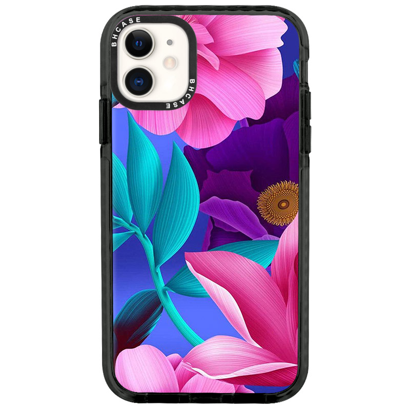 Pinky Floral Kryt iPhone 11