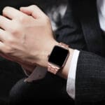 Premium Metal Náramek Apple Watch 45/44/42/Ultra Rose Gold