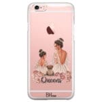 Queens Brown Hair Kryt iPhone 6/6S