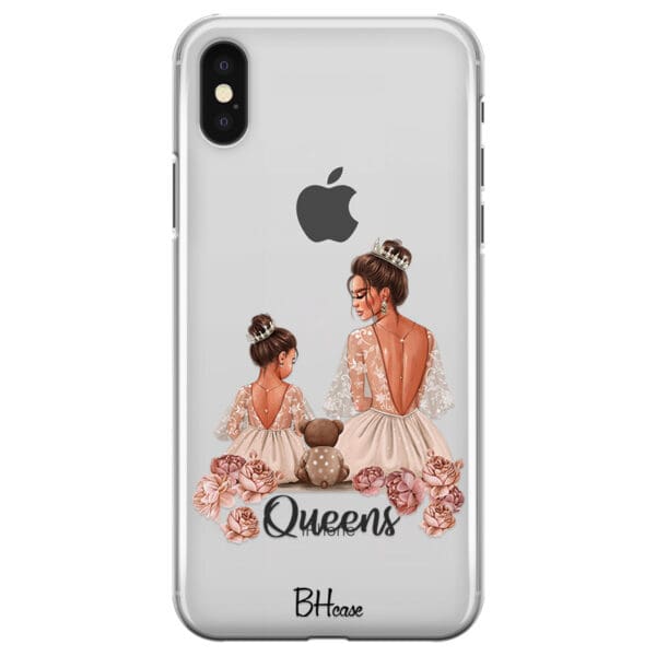 Queens Brown Hair Kryt iPhone X/XS