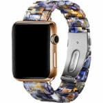 Resin Strap Řemínek Apple Watch SE/11/10/9/8/7/6/5/4/3 (42/41/40/38mm) Blue Water