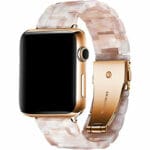 Resin Strap Řemínek Apple Watch SE/11/10/9/8/7/6/5/4/3 (42/41/40/38mm) Pink Bloom