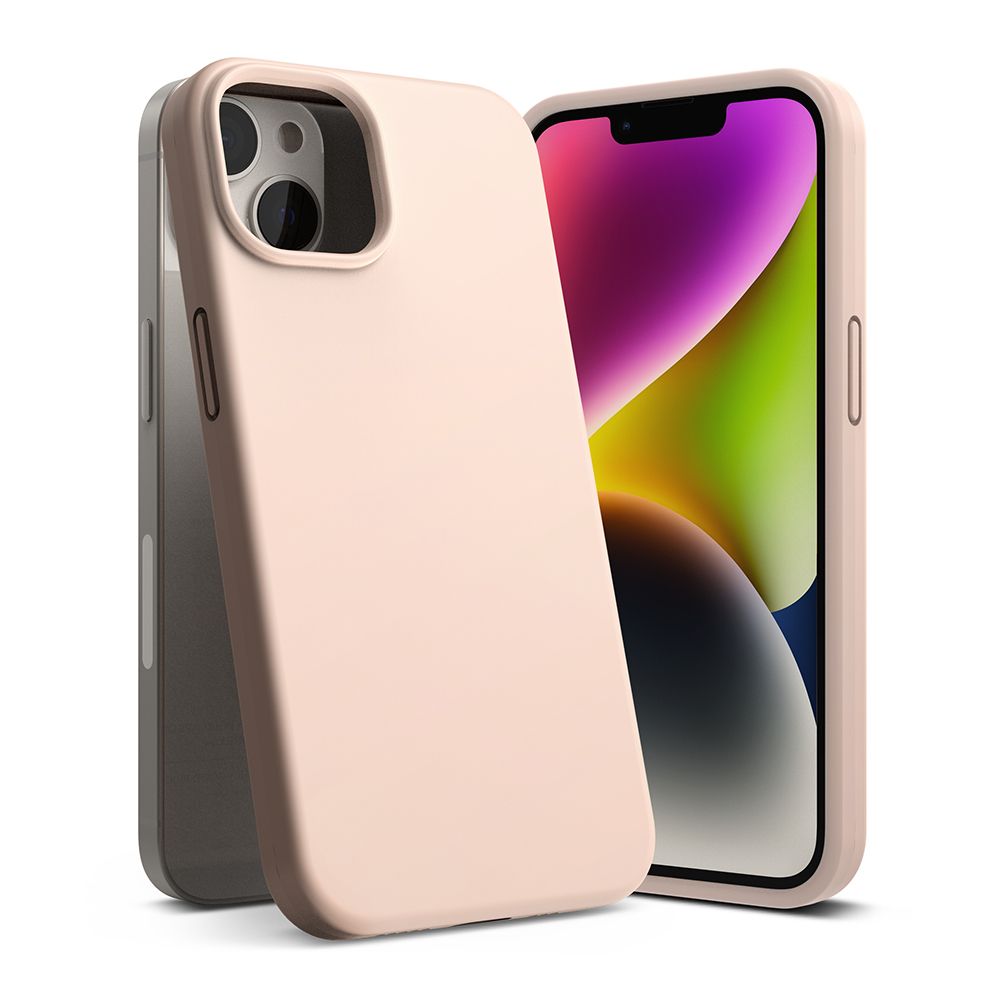 Ringke Silicone Pink Sand Kryt iPhone 14 Plus