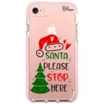 Santa Please Stop Here Kryt iPhone 8/7/SE 2020/SE 2022