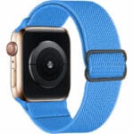Scrunchie Řemínek Apple Watch SE/11/10/9/8/7/6/5/4/3 (42/41/40/38mm) Blue