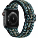 Scrunchie Řemínek Apple Watch SE/11/10/9/8/7/6/5/4/3 (42/41/40/38mm) Bohemia Tourquise