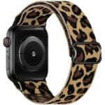 Scrunchie Řemínek Apple Watch SE/11/10/9/8/7/6/5/4/3 (42/41/40/38mm) Brown Cheetah