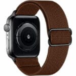 Scrunchie Řemínek Apple Watch SE/11/10/9/8/7/6/5/4/3 (42/41/40/38mm) Coffee