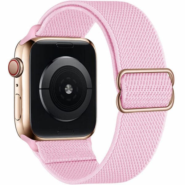 Scrunchie Náramek Apple Watch 41/40/38mm Light Pink
