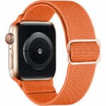 Scrunchie Řemínek Apple Watch SE/11/10/9/8/7/6/5/4/3 (42/41/40/38mm) Orange