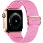 Scrunchie Řemínek Apple Watch SE/11/10/9/8/7/6/5/4/3 (42/41/40/38mm) Pink