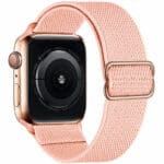 Scrunchie Řemínek Apple Watch SE/11/10/9/8/7/6/5/4/3 (42/41/40/38mm) Pink Sand