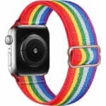 Scrunchie Řemínek Apple Watch SE/11/10/9/8/7/6/5/4/3 (42/41/40/38mm) Rainbow